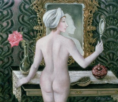 Girl before the Mirror by Patricia OBrien